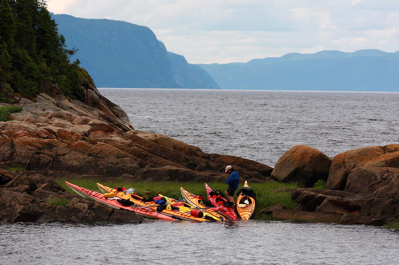 Kayak de mer Fjord du Saguenay