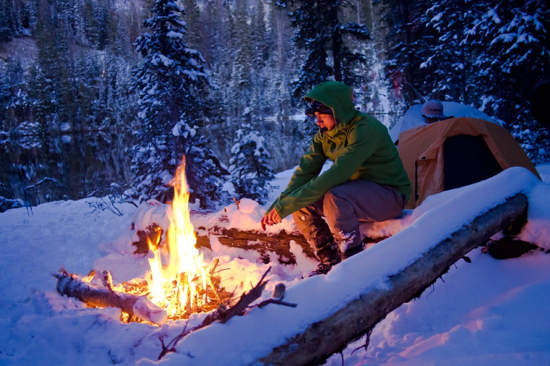 Initiation camping d'hiver