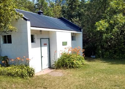 Camping Île d'Orléans Bloc Sanitaire