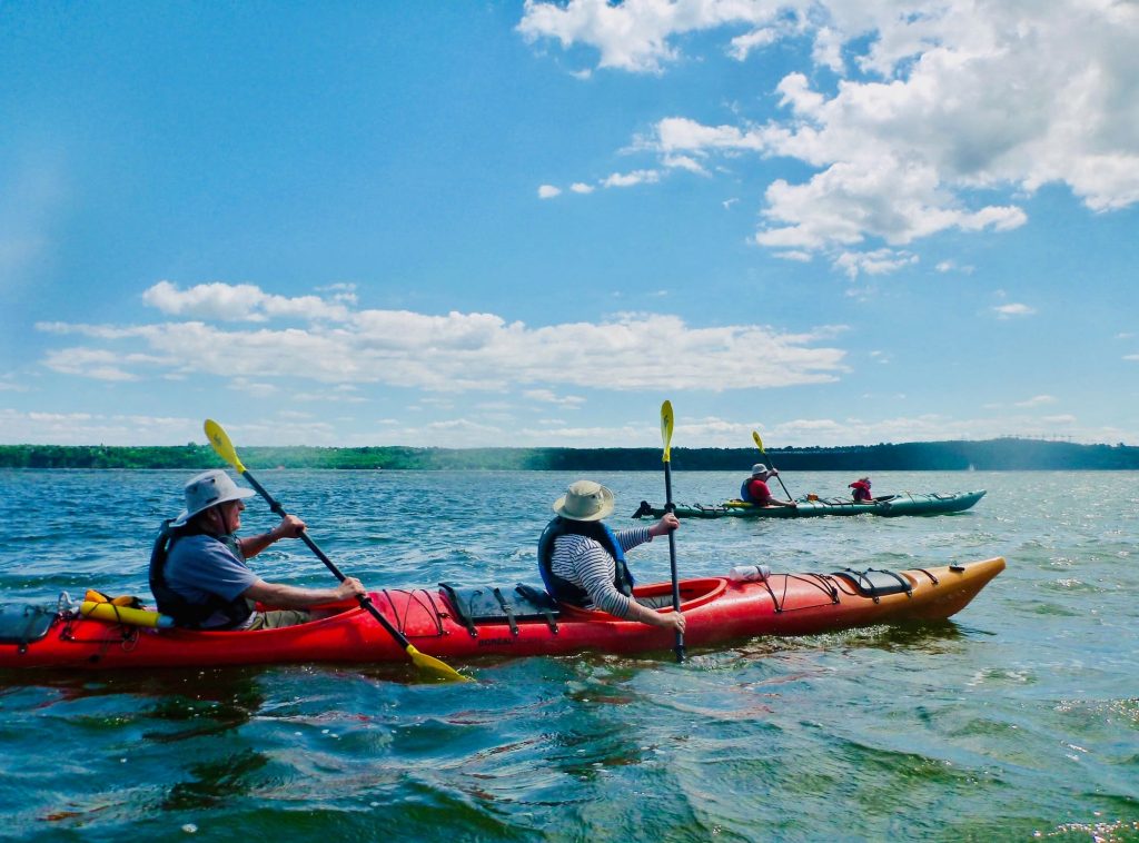 Kayak de mer à l'Ile d'Orléans