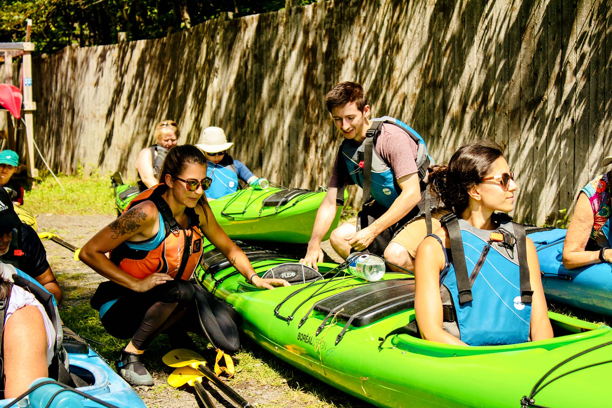 Découverte du kayak de mer à l'Île d'Orléans
